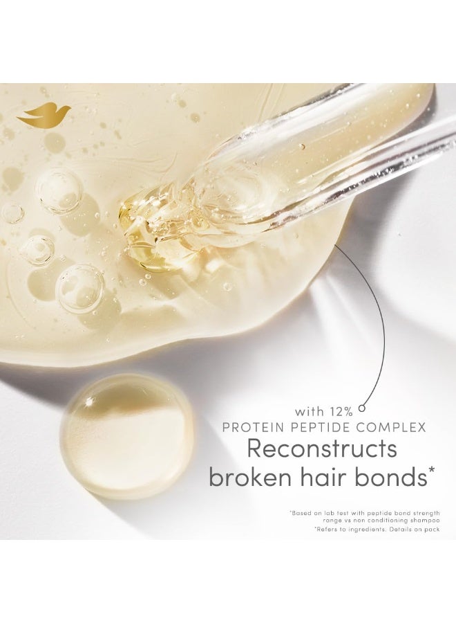 دوف قناع دوف ١٠ في ١ لتقوية روابط الشعر بالببتيدات ٣٠٠ مل | للشعر شديد التلف | مع حبيبات الببتيدات البروتينية | يعيد بناء الروابط لإصلاح التلف الناتج عن الحرارة والصبغة والمواد الكيميائية - Image 2